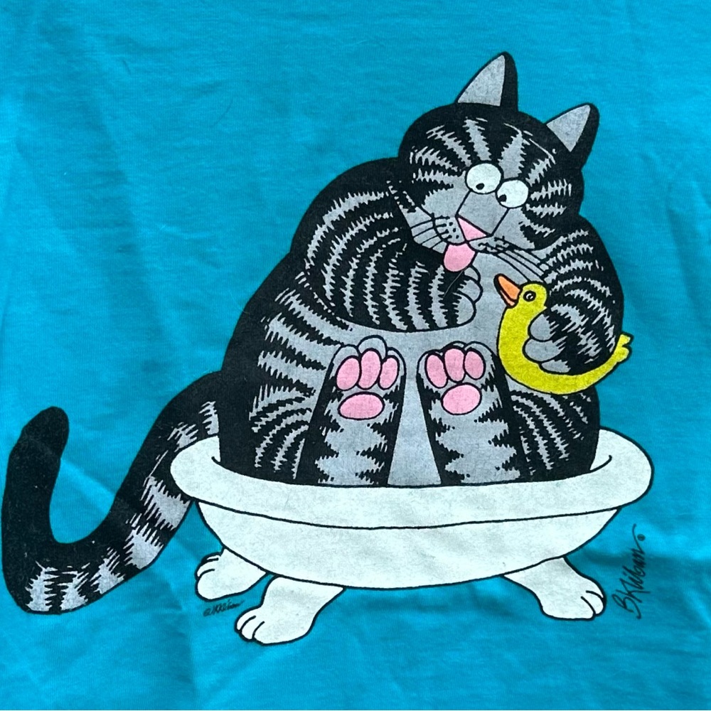 B. Kliban Cats Size M Women’s LS Tee